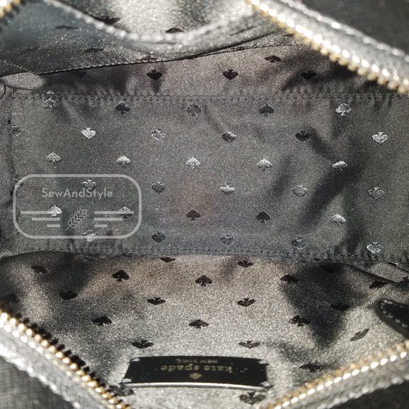 Kate Spade Staci Medium Satchel Black Crossbody Brand New - Picture 4 of 10